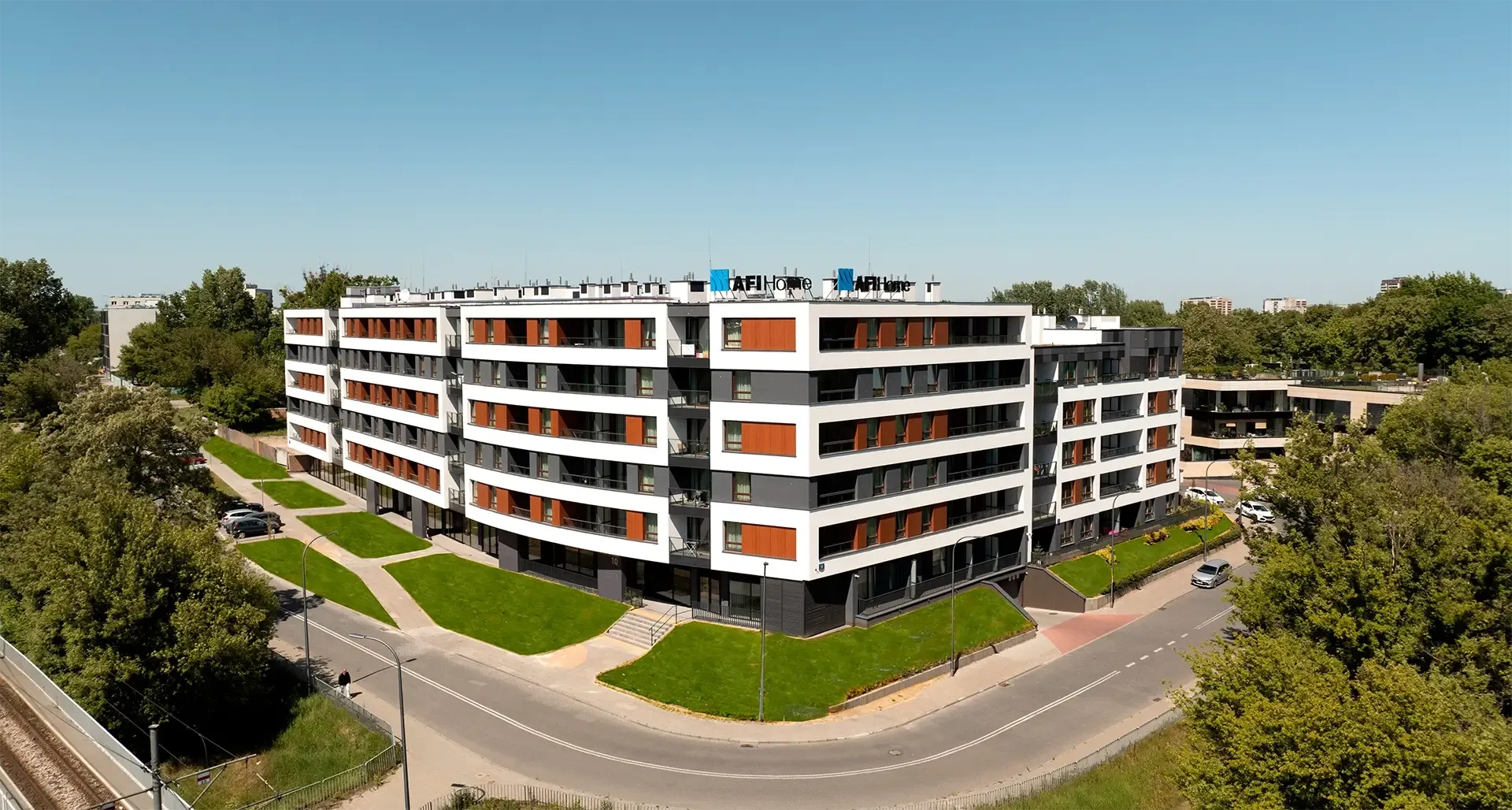 Budynek inwestycji AFI Home Metro Park, Warszawa .webp