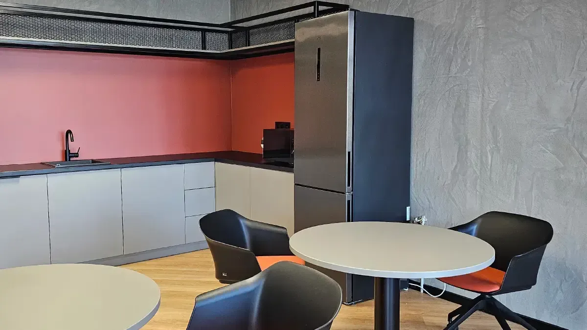 Interior photos of AFI Homework