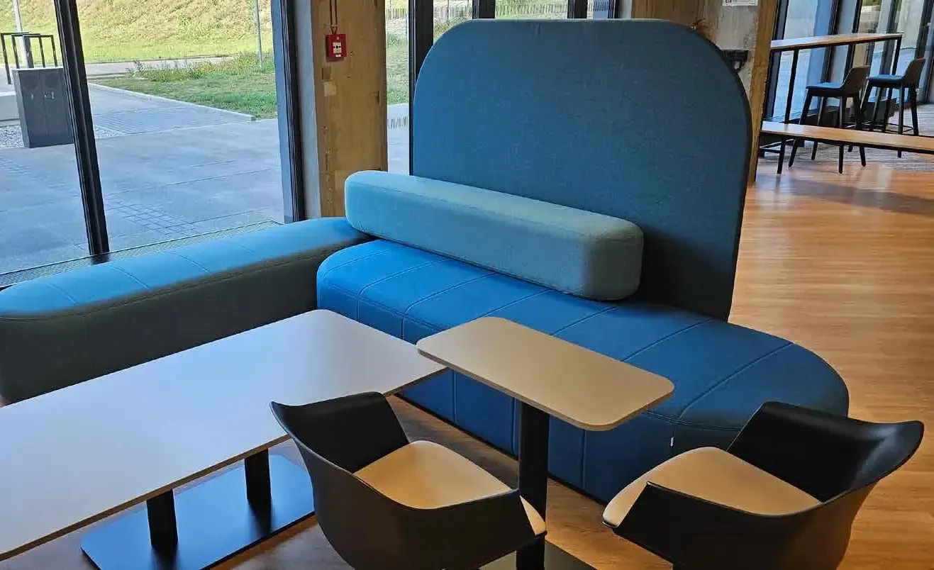 Interior photos of AFI Homework