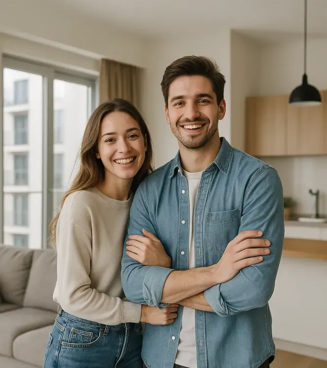 Photo of a happy family living in AFI Home property